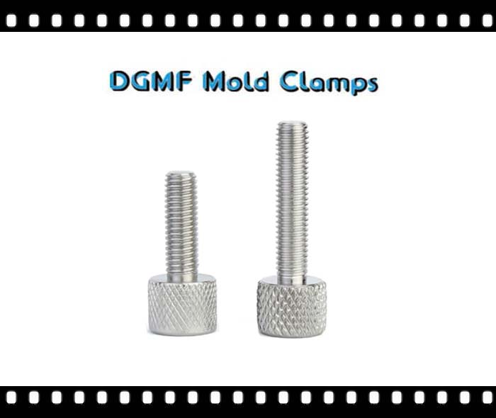 DGMF Mold Clamps Co., Ltd - Stainless Steel Knurled Flat Head With Diamond Shape Thumbscrews