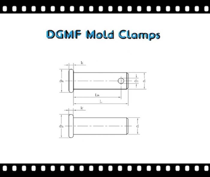 DGMF Mold Clamps Co.,Ltd - Clevis Pins Fastenal Cotter Pin Fitting For Locking Drawing