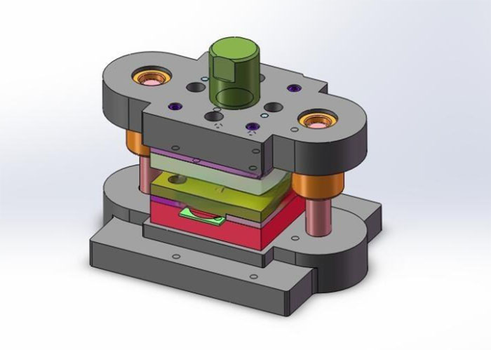 DGMF Mold Clamps Co., Ltd - One-Die Double-Punch Compound Die