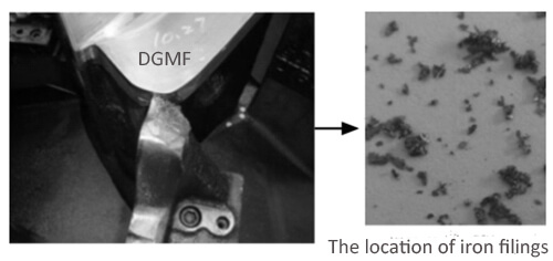 Figure-1-The-location-of-iron-filings-DGMF-Mold-Clamps-Co.-Ltd